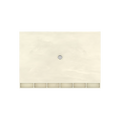 Redi Base® 42 In x 60 In Triple Curb Tileable Shower Pan Base with Center Drain