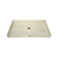 Redi Free® 42 In x 66 In Barrier Free Tileable Shower Pan Base with Center Drain