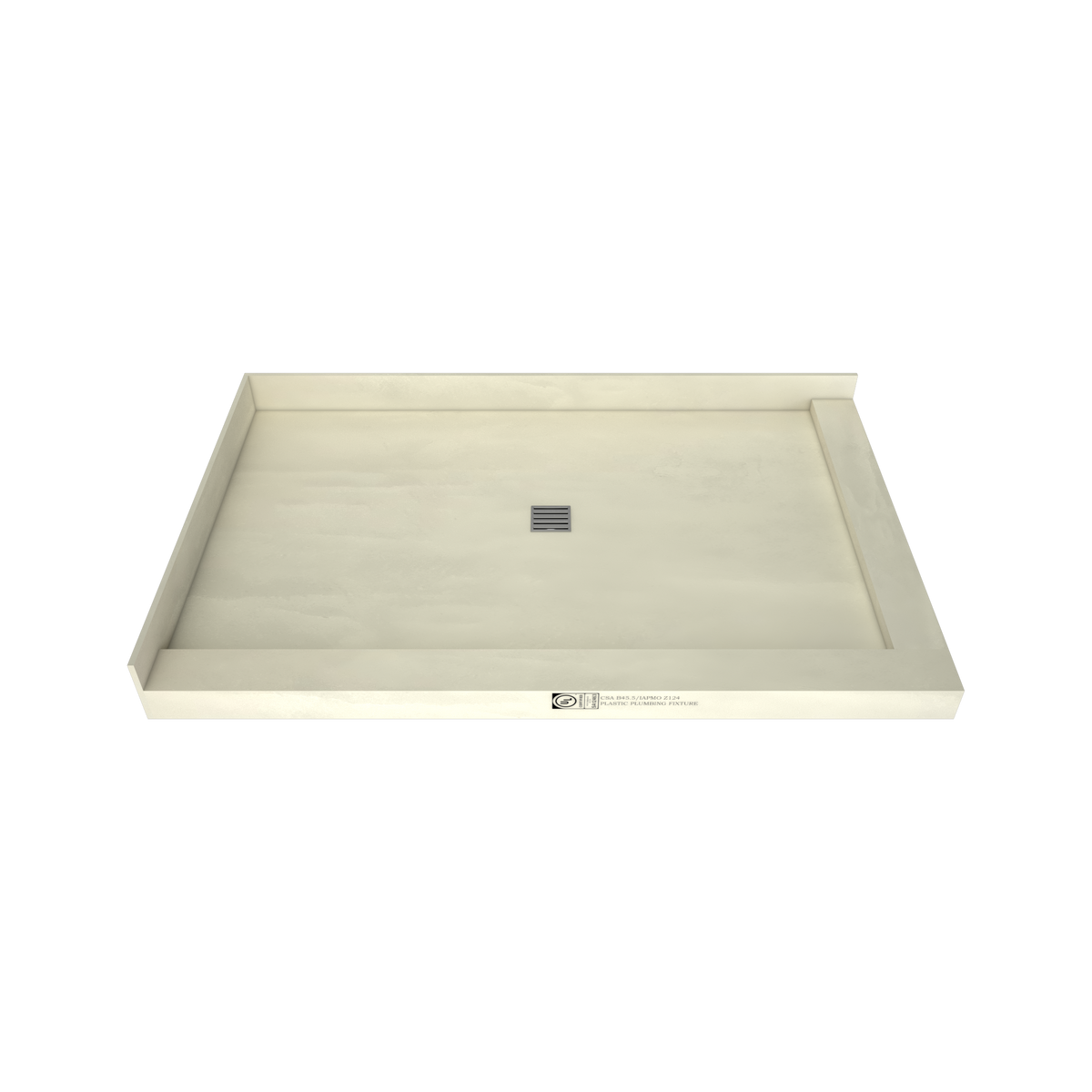 Redi Base® 42 In x 66 In Right Double Threshold Corner Tileable Shower ...