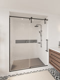 4600 Series 47 in. W x 76 in. H Frameless Sliding Shower Door with Fixed Panel
