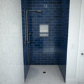 Redi Free® 48 In x 38 In Barrier Free Tileable Shower Pan Base with Center Drain