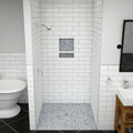 Redi Free® 48 In x 38 In Barrier Free Tileable Shower Pan Base with Center Drain