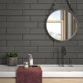 Ceramica Glossy 3 In x 12 In Handmade Ceramic Field Wall Tile