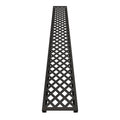 Linear Trench Grate for Compression Drain 22.5 In Length