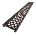 Linear Trench Grate for Compression Drain 22.5 In Length