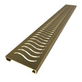 Linear Trench Grate for Compression Drain 22.5 In Length