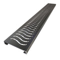 Linear Trench Grate for Compression Drain 22.5 In Length