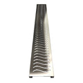 Linear Trench Grate for Compression Drain 22.5 In Length
