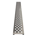 Linear Trench Grate for Compression Drain 22.5 In Length
