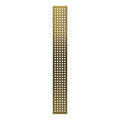 Linear Trench Grate for Compression Drain 22.5 In Length