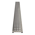 Linear Trench Grate for Compression Drain 22.5 In Length