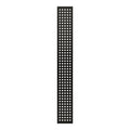 Linear Trench Grate for Compression Drain 22.5 In Length