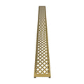 Linear Trench Grate for Compression Drain 31.5 In Length