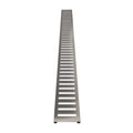 Linear Trench Grate for Compression Drain 31.5 In Length