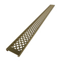 Linear Trench Grate for Compression Drain 40.5 In Length