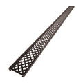 Linear Trench Grate for Compression Drain 49.5 In Length