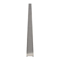 Linear Trench Grate for Compression Drain 57.5 In Length
