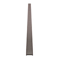 Linear Trench Grate for Compression Drain 57.5 In Length