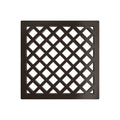 Square Drain Plate for Compression Drain