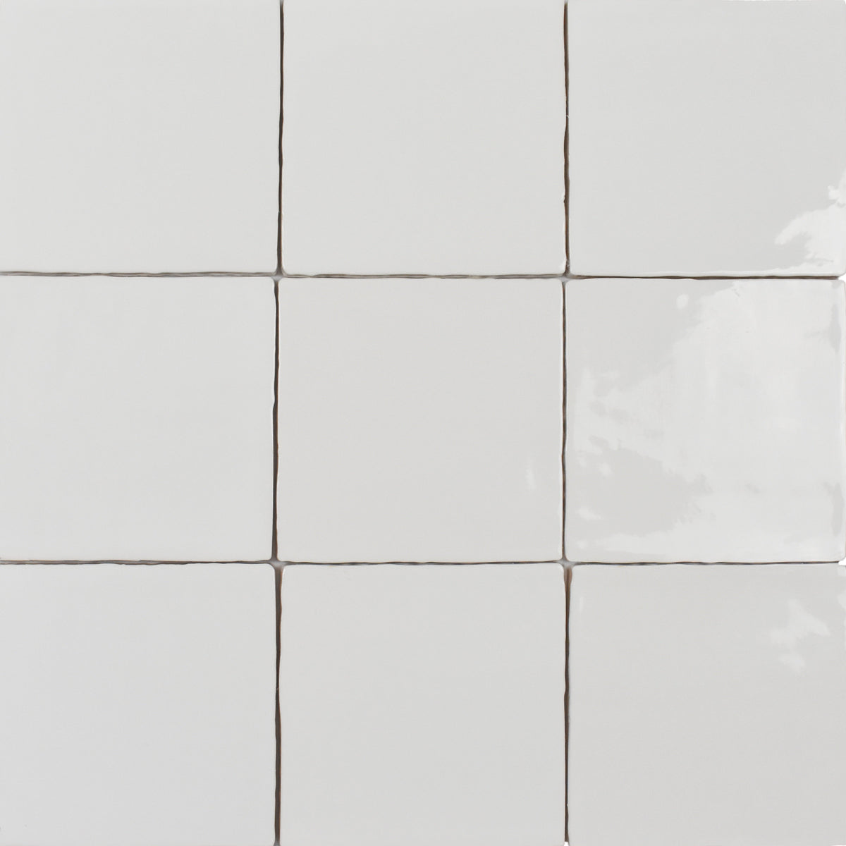 Tropezia Glossy 5 In x 5 In Handmade Ceramic Field Wall Tile — Tile Redi