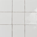 Tropezia Glossy 5 In x 5 In Handmade Ceramic Field Wall Tile