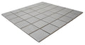 Elara Matte 13 In x 13 In Marble Porcelain Mosaic Floor Tile