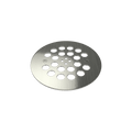 Redi Drain® Brushed Nickel Round Drain Plate, 4¼″ diameter