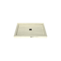 Redi Base® 30 In x 48 In Triple Curb Tileable Shower Pan Base with Center Drain