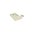 Base'N Bench® 30 In x 60 In Single Curb Tileable Shower Pan Base with Right Drain and Bench