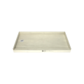 Redi Base® 30 In x 60 In Single Curb Tileable Shower Pan Base with Left Drain