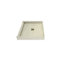 Redi Base® 32 In x 36 In Single Curb Tileable Shower Pan Base with Center Drain