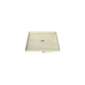 Redi Base® 32 In x 36 In Single Curb Tileable Shower Pan Base with Center Drain