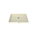 Redi Base® 32 In x 48 In Triple Curb Tileable Shower Pan Base with Center Drain