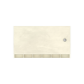 Redi Base® 34 In x 60 In Single Curb Tileable Shower Pan Base with Left Drain