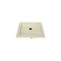 Redi Base® 36 In x 42 In Triple Curb Tileable Shower Pan Base with Center Drain