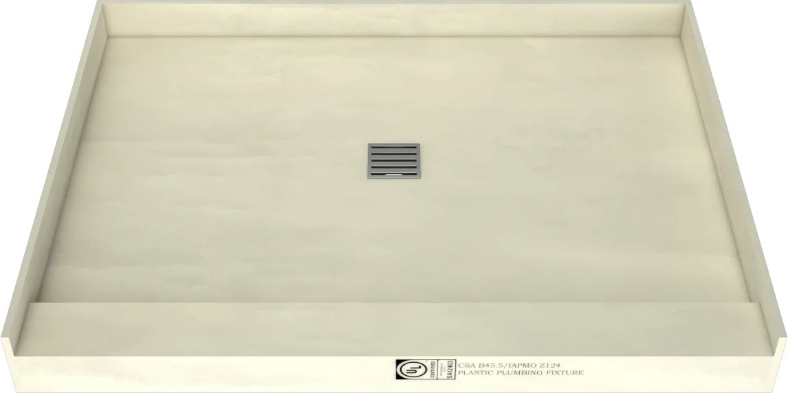 Tile Redi pan size configurations