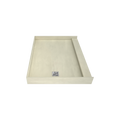 Redi Base® 36 In x 48 In Single Curb Tileable Shower Pan Base with Left Drain