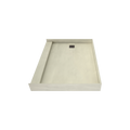 Redi Base® 36 In x 48 In Single Curb Tileable Shower Pan Base with Left Drain