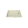 Redi Base® 36 In x 48 In Single Curb Tileable Shower Pan Base with Right Drain