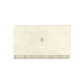 Redi Base® 36 In x 60 In Right Double Threshold Corner Tileable Shower Pan Base with Center Drain