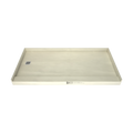 Redi Base® 36 In x 72 In Single Curb Tileable Shower Pan Base with Left Drain