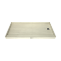 Redi Base® 36 In x 72 In Single Curb Tileable Shower Pan Base with Right Drain