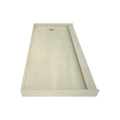 Redi Base® 36 In x 72 In Single Curb Tileable Shower Pan Base with Right Drain