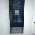 Redi Base® 42 In x 36 In Single Curb Tileable Shower Pan Base with Center Drain