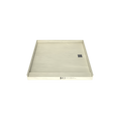 Redi Base® 48 In x 48 In Single Curb Tileable Shower Pan Base with Right Drain