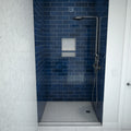 Redi Base® 48 In x 48 In Single Curb Tileable Shower Pan Base with Right Drain