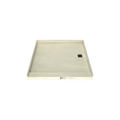 Redi Base® 48 In x 48 In Single Curb Tileable Shower Pan Base with Right Drain