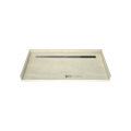 Redi Trench® 30 In x 60 In Barrier Free Tileable Shower Pan Base with Back Drain and Linear Trench