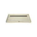 Redi Trench® 30 In x 60 In Barrier Free Tileable Shower Pan Base with Back Drain and Linear Trench