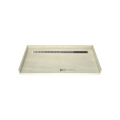 Redi Trench® 30 In x 60 In Barrier Free Tileable Shower Pan Base with Back Drain and Linear Trench